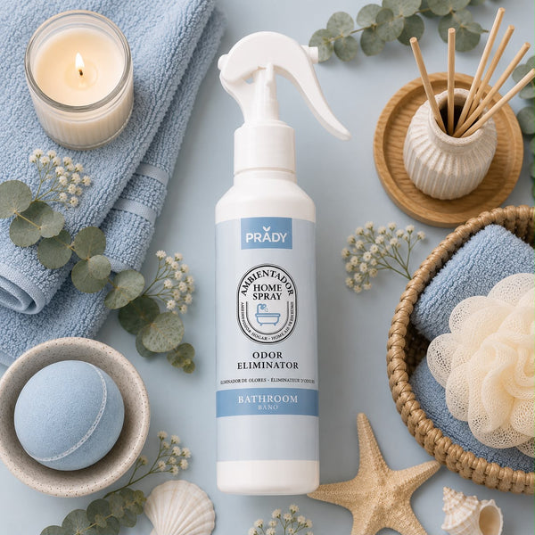 Prady Spray Ambientador 220ML Eliminador De Odores Banheiro
