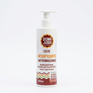Dona Juba Creme Acidificante 400ml Antiporosidade