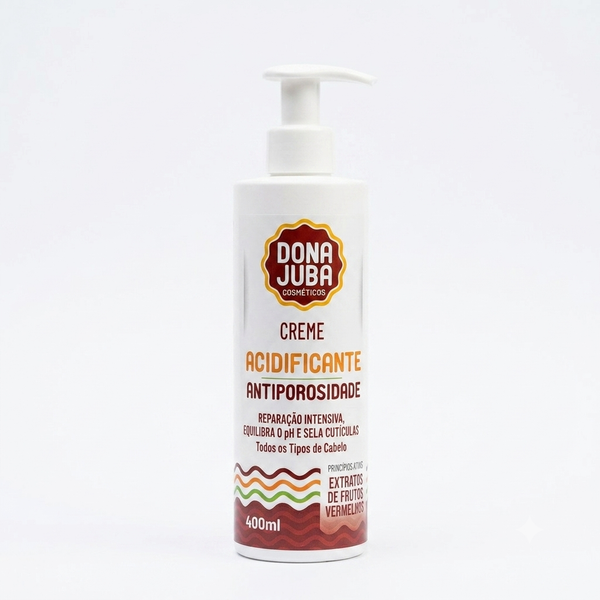 Dona Juba Creme Acidificante 400ml Antiporosidade