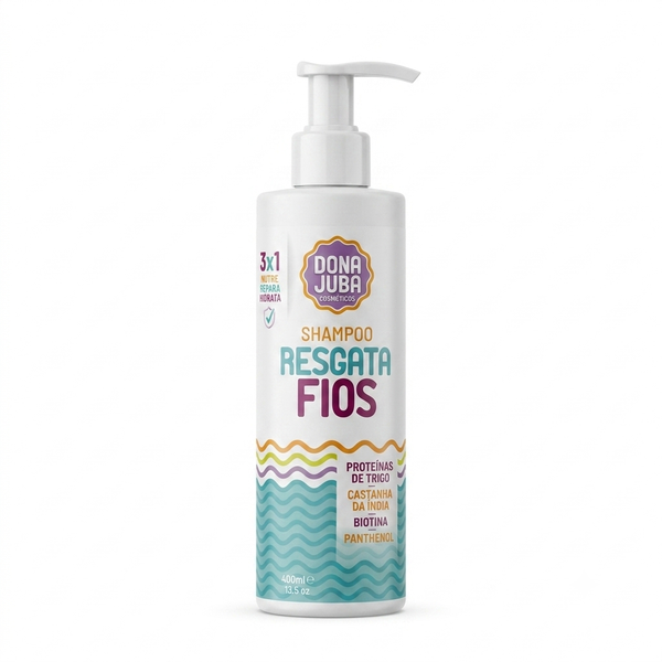 Dona Juba Champô 400ml Resgata Fios
