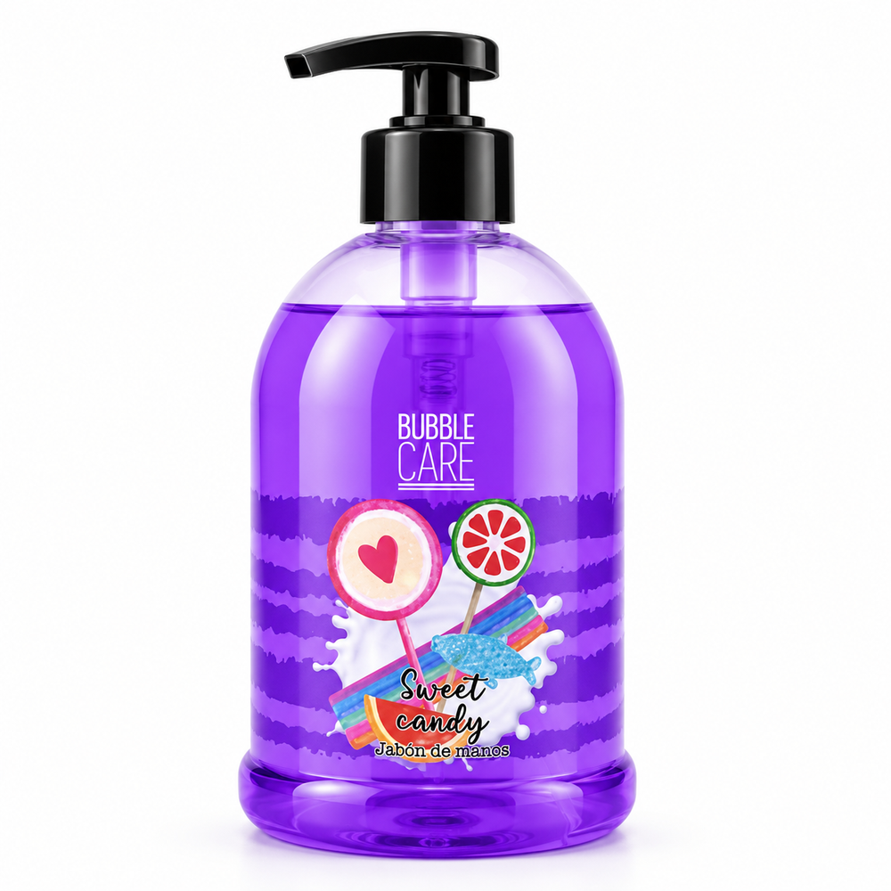 Bubble Care Gel De Mãos 500ml Sweet Candy