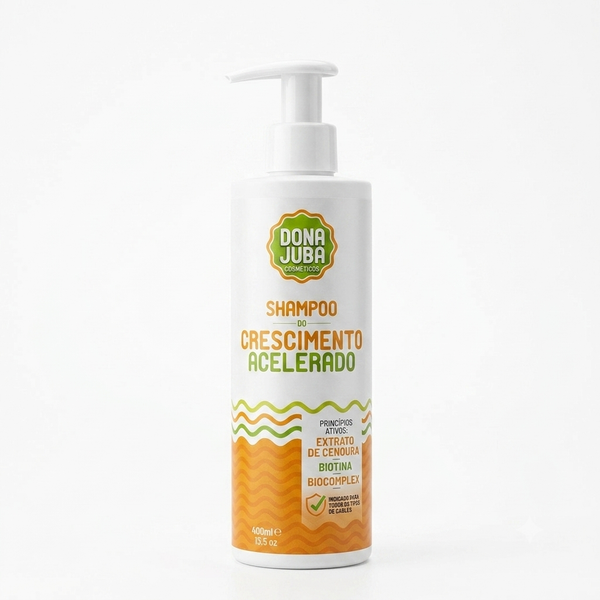 Dona Juba Champô 400ml Crescimento Acelerado