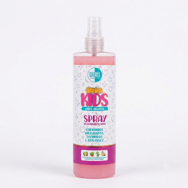 Bamba Cosmetics Spray Desembaraçante 500ml Juba Kids