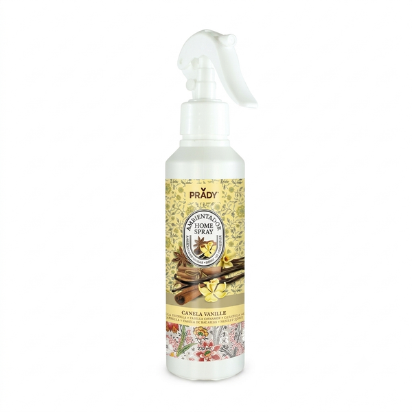 Prady Spray Ambientador 220ML Canela e Baunilha