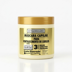Gota Dourada Máscara Capilar 500g Combater a Queda