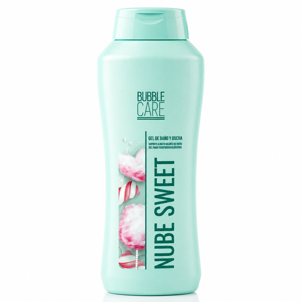 Bubble Care Gel De Banho 750ml Algodão Doce