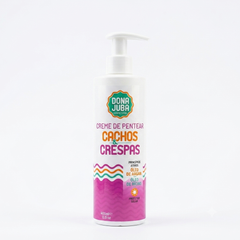 Dona Juba Creme De Pentear 400ml Para Todos Os Tipos De Ondulações