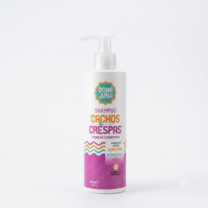 Dona Juba Champô 400ml Para Todos Os Tipos De Ondulações