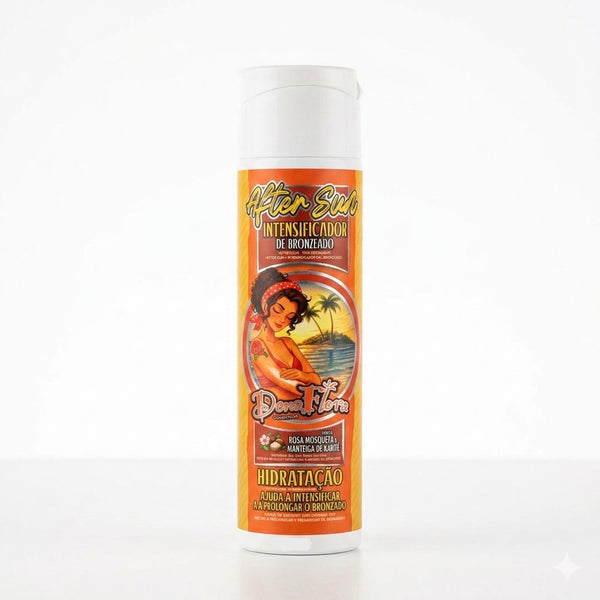 Dona Flora Intensificador De Bronzeado 250ml Rosa Mosqueta e Karité
