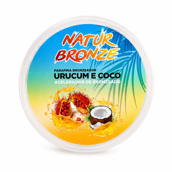NaturBronze Parafina 150ml Coco e Urucum