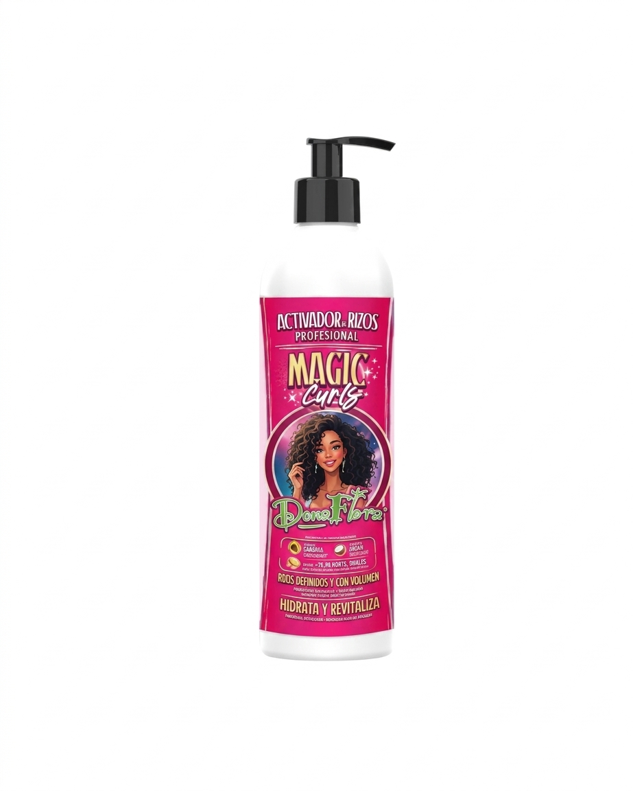Dona Flora Ativador De Cachos 500ml Cachos Mágicos