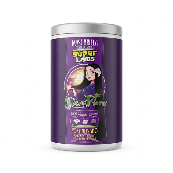 Dona Flora Máscara Capilar 1000ml Super Lisos