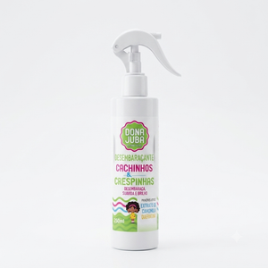 Dona Juba Spray Desembaraçante 250ml Kids Cachinhos e Crespinhas
