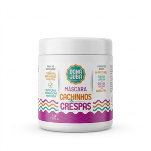 Dona Juba Máscara Capilar 1kg Para Todos Os Tipos De Ondulações