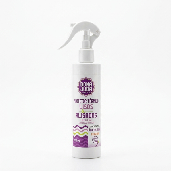 Dona Juba Spray Protetor Térmico  250ml Lisos e Alisados