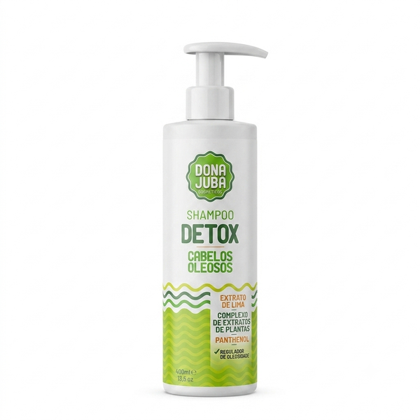 Dona Juba Champô 400ml Detox Para Raiz Oleosas