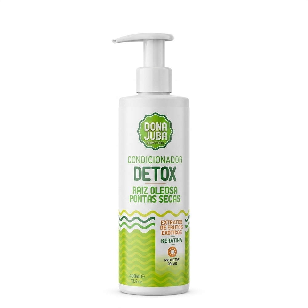Dona Juba Condicionador 400ml Detox Para Raiz Oleosas