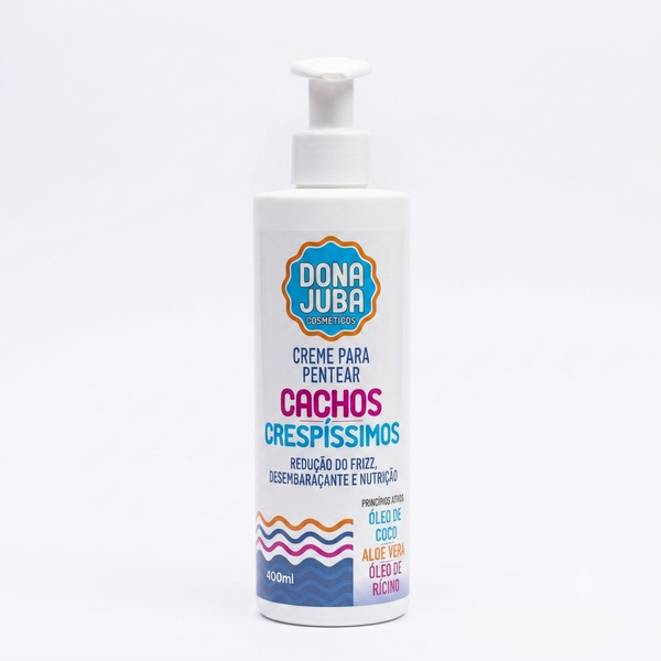 Dona Juba Creme De Pentear 400ml Cachos Crespíssimos