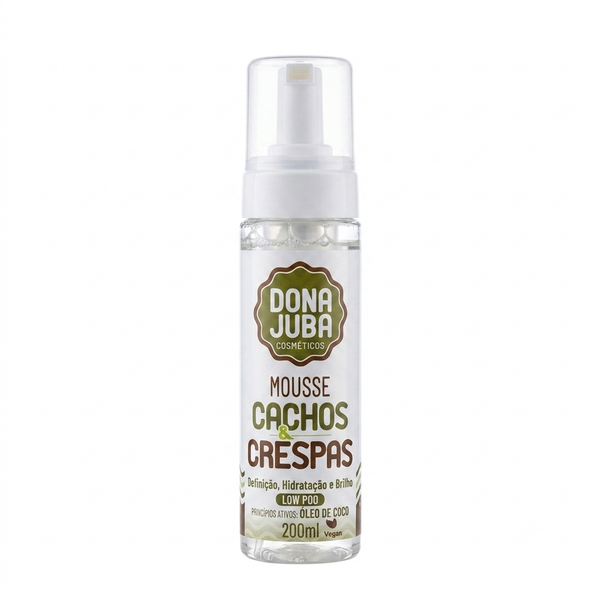 Dona Juba Mousse Capilar 200ml Cachos e Crespas