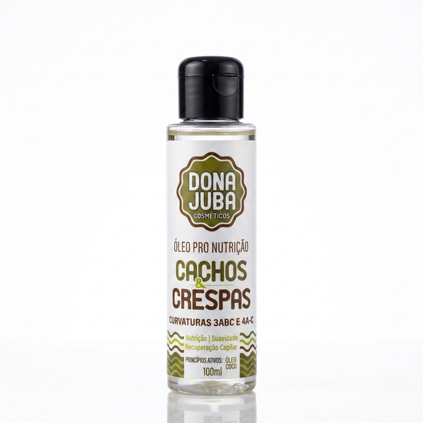 Dona Juba Óleo pro Nutrição 100ml Cachos e Crespas