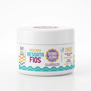 Dona Juba Máscara Capilar 500ml Resgata Fios 3em1