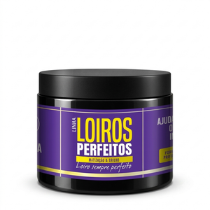 Bamba Cosmetics Máscara Capilar 500ml Loiros Perfeitos