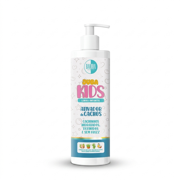 Bamba Cosmetics Ativador De Cachos 500ml Juba Kids