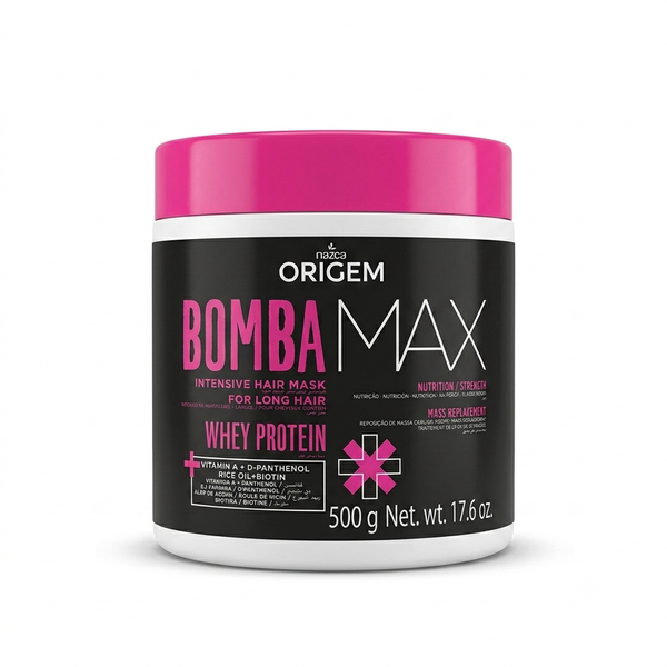 Nazca Origem Máscara Capilar 500g Bomba Max