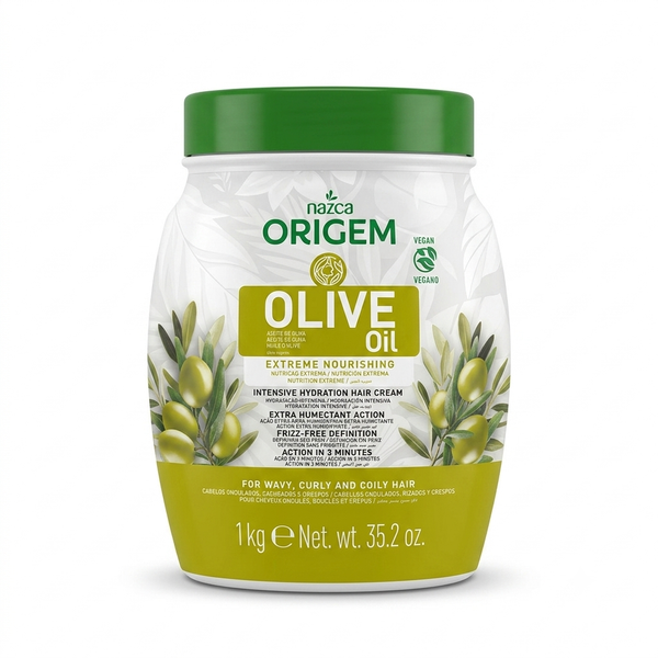 Nazca Origem Máscara Capilar 1kg Óleo De Oliva