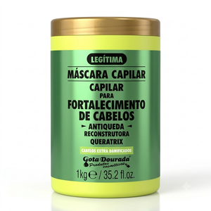 Gota Dourada Máscara Capilar 1kg Cabelos Extra Danificados