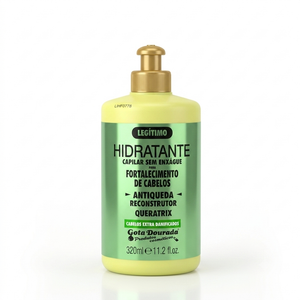 Gota Dourada Hidratante Capilar 320ml Cabelos Extra Danificados