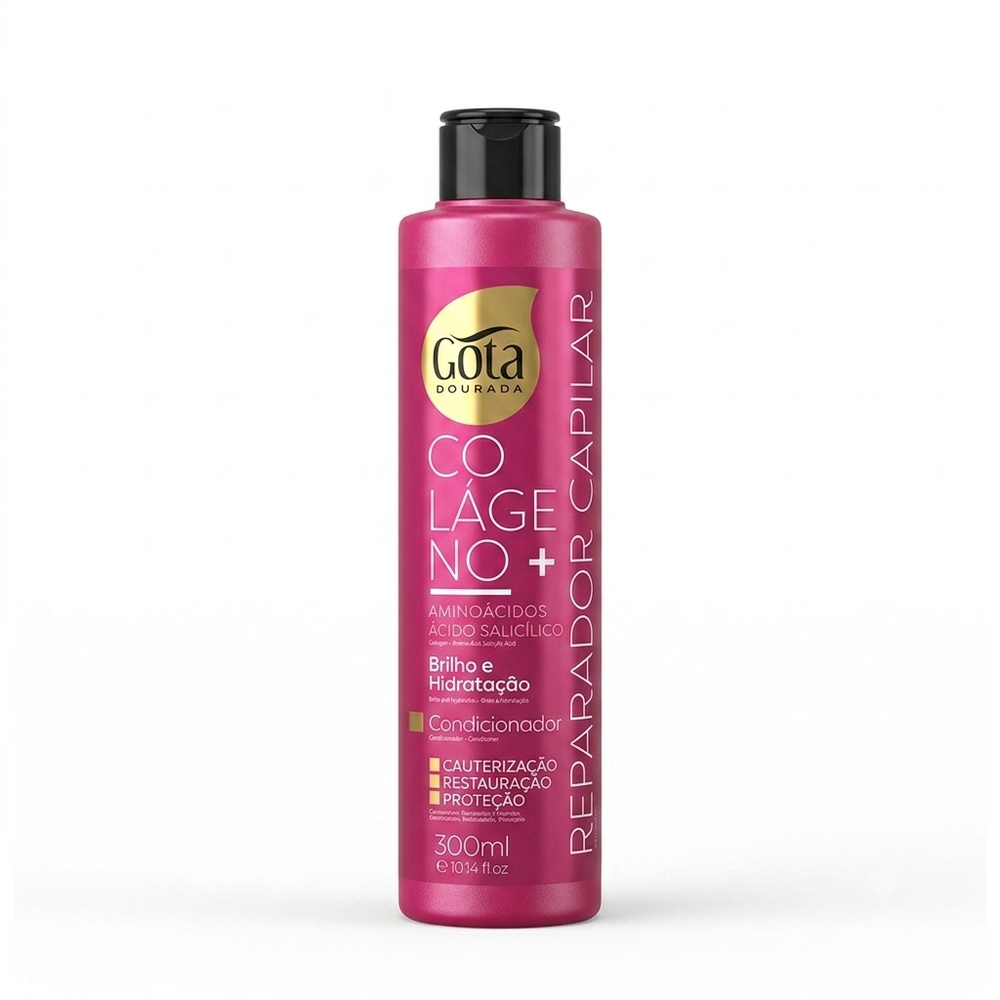 Gota Dourada Condicionador 300ml Colágeno