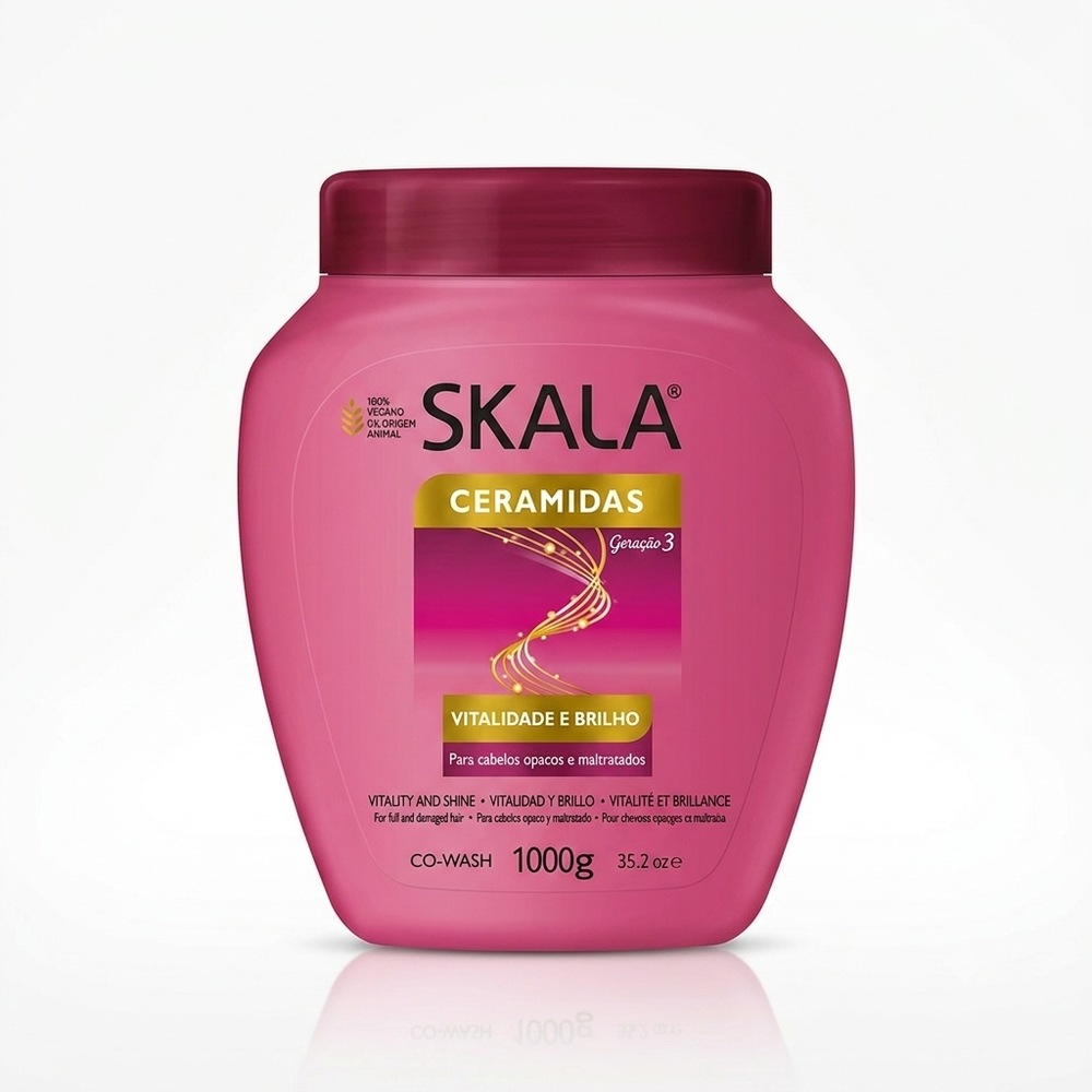Skala Máscara Capilar 1000g Ceramidas Vitalidade e Brilho