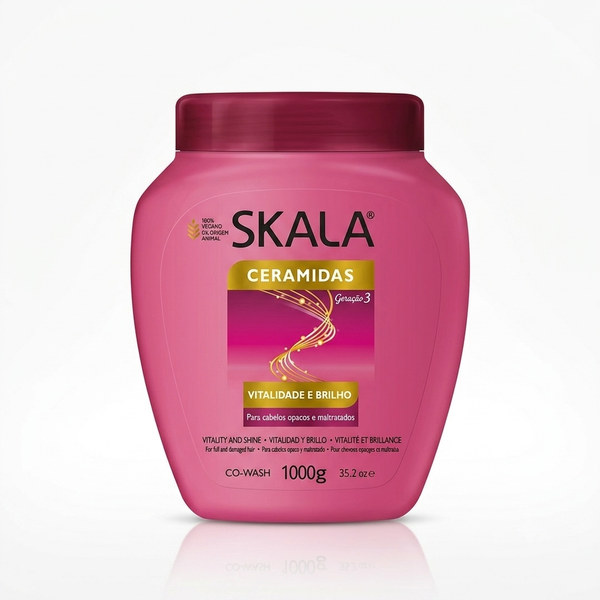 Skala Máscara Capilar 1000g Ceramidas Vitalidade e Brilho