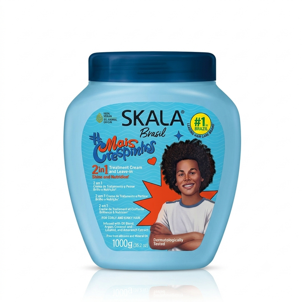 Skala Máscara Capilar 2em1 1000g Mais Crespinhos