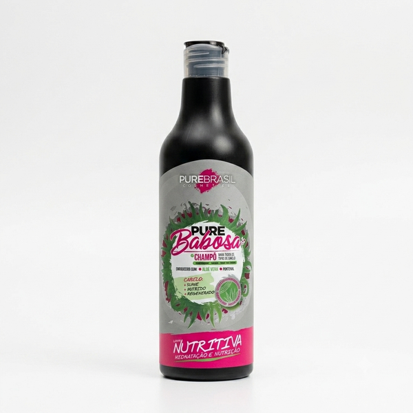 Pure Brasil Champô 500ml Pure Babosa
