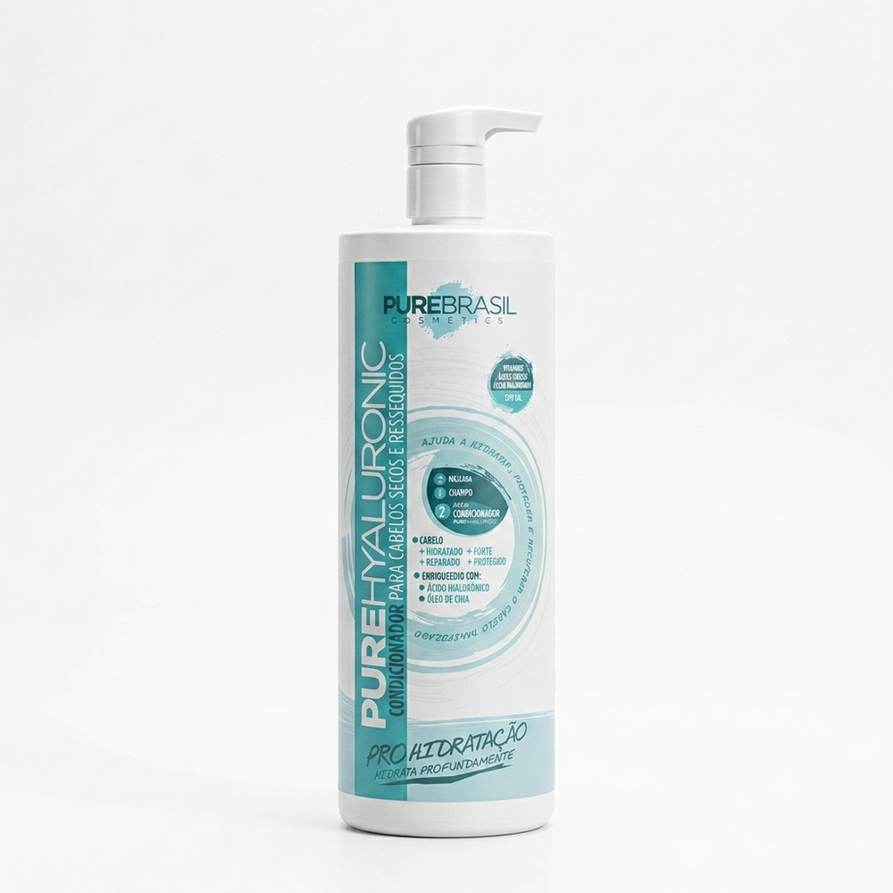 Pure Brasil Condicionador 1000ml Pure Hyaluronic