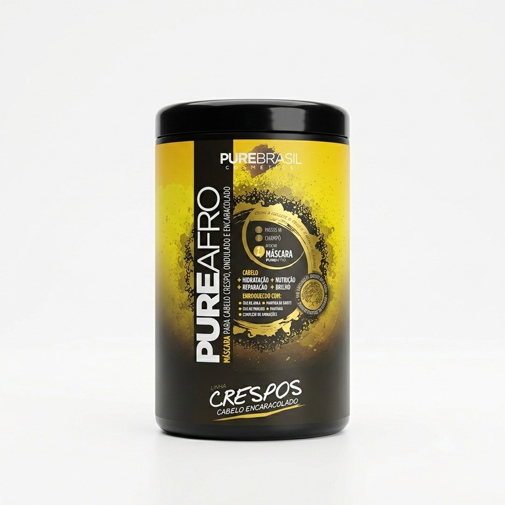 Pure Brasil Máscara Capilar 1kg Pure Afro