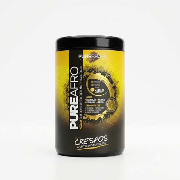 Pure Brasil Máscara Capilar 1kg Pure Afro
