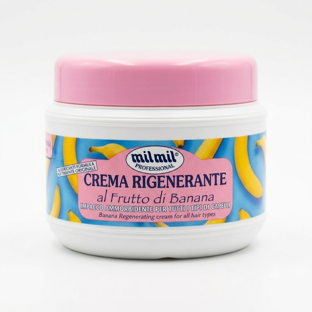 MilMil Máscara Capilar Regenerante 500ml Banana