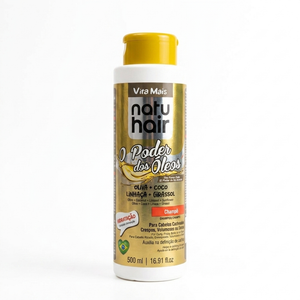 Natur Hair Champô 500ml O Poder Dos Óleos