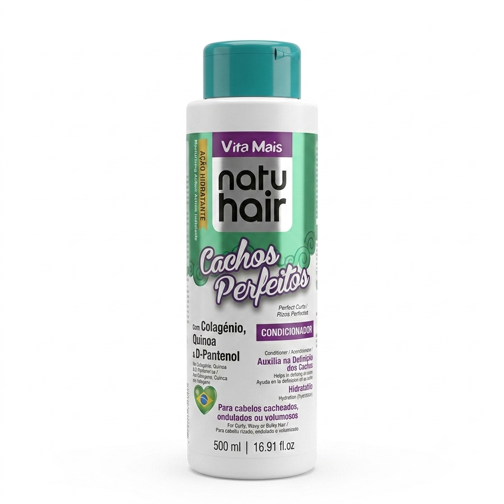 Natur Hair Condicionador 500ml Cachos Perfeitos