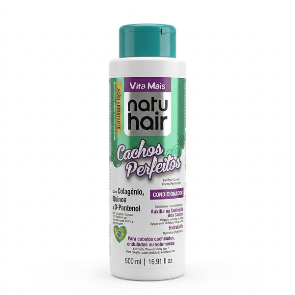 Natur Hair Condicionador 500ml Cachos Perfeitos