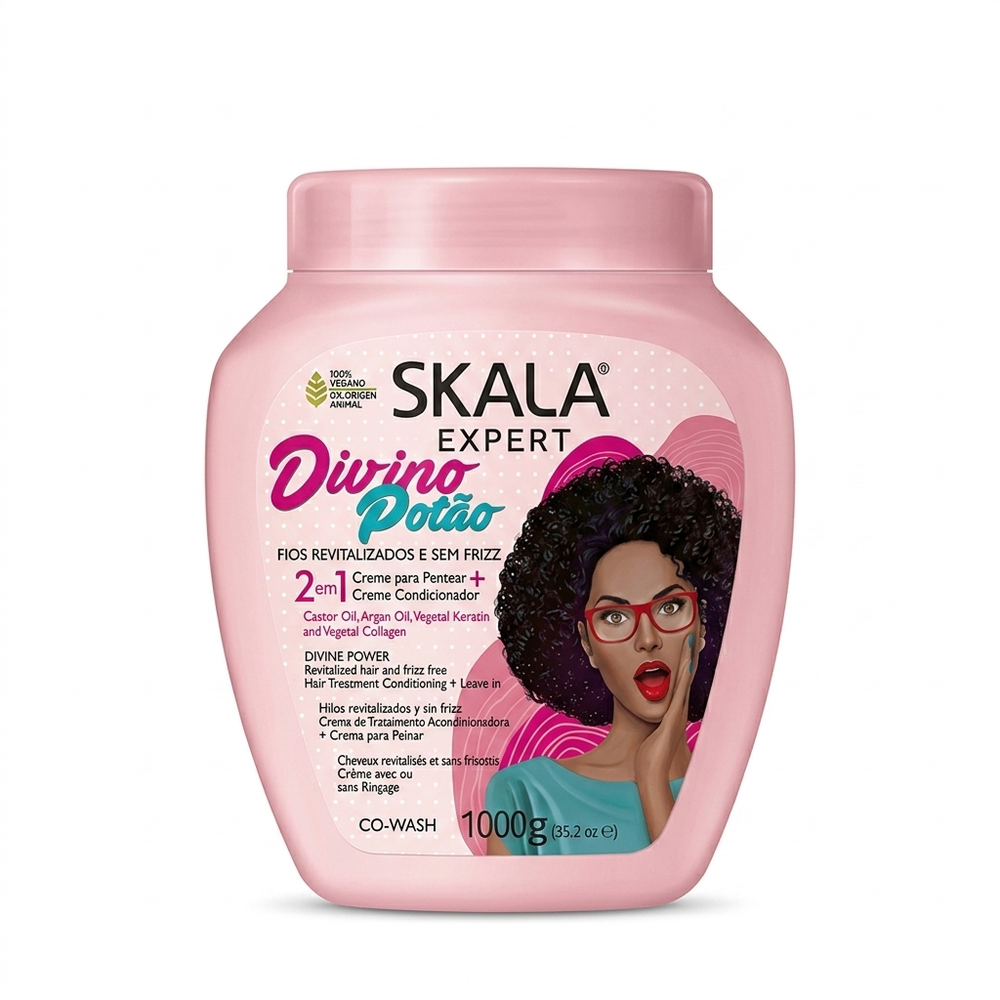 Skala Máscara Capilar 2em1 1000g Divino Potão