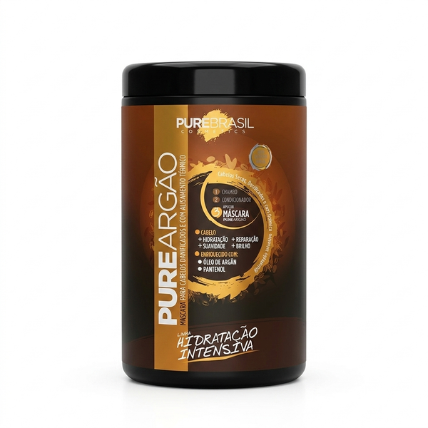 Pure Brasil Máscara Capilar 1kg Pure Argão