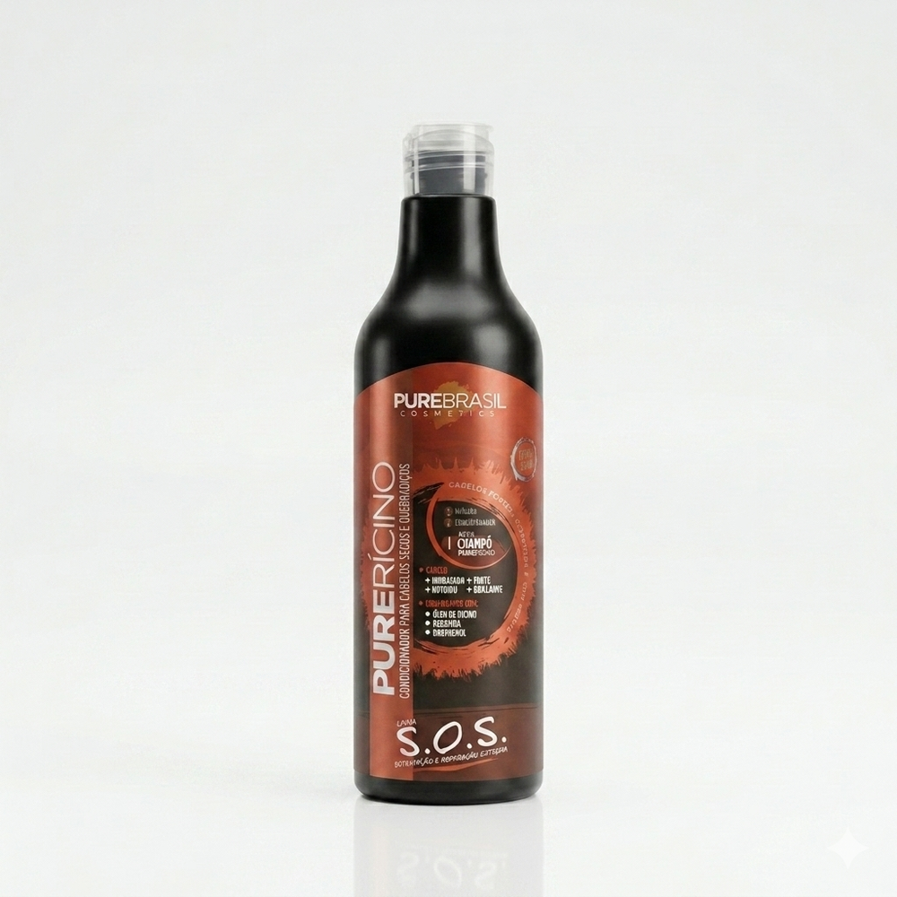 Pure Brasil Condicionador 500ml Pure Rícino