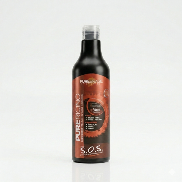 Pure Brasil Condicionador 500ml Pure Rícino