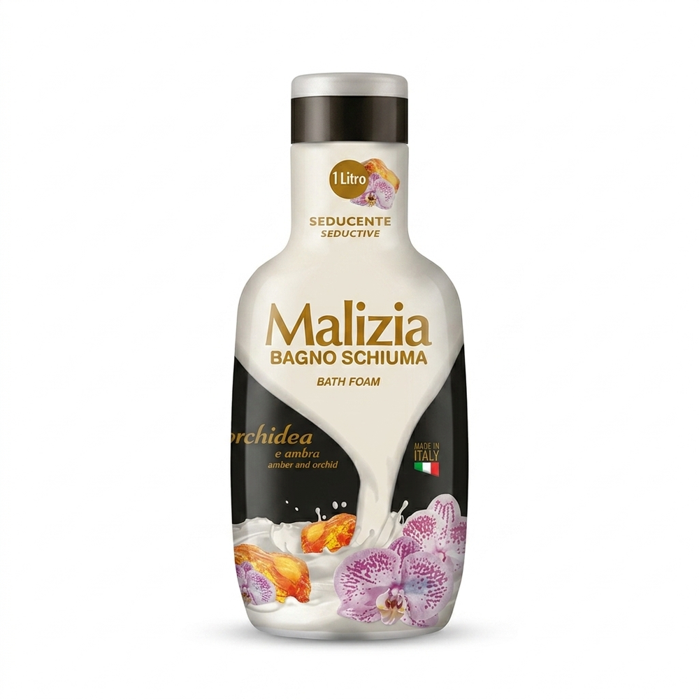Malizia Gel De Banho 1L Orquídea e Âmbar