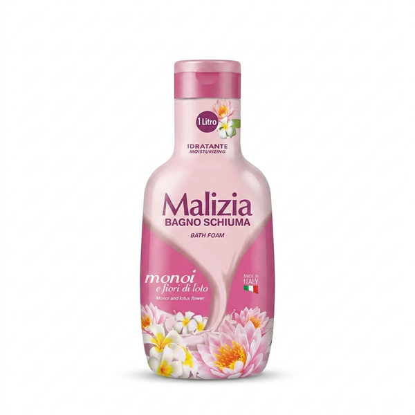 Malizia Gel De Banho 1L Monoi e Flor De Lótus