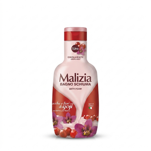 Malizia Gel De Banho 1L Bagas e Flores De Goji